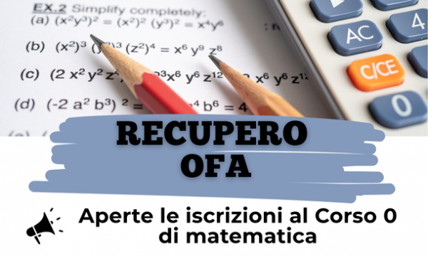 Modalità di recupero OFA 2025/2026