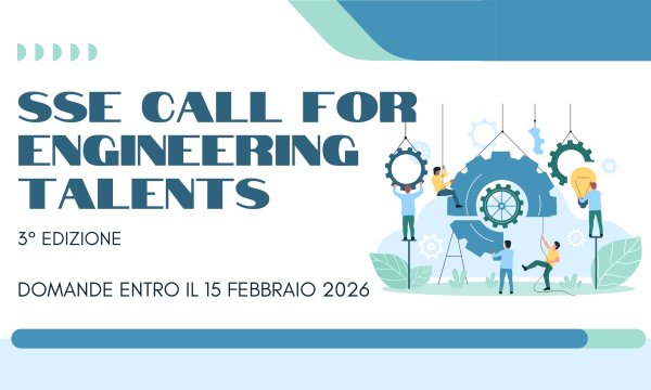 Premio SSE Call for Engineering Talents.